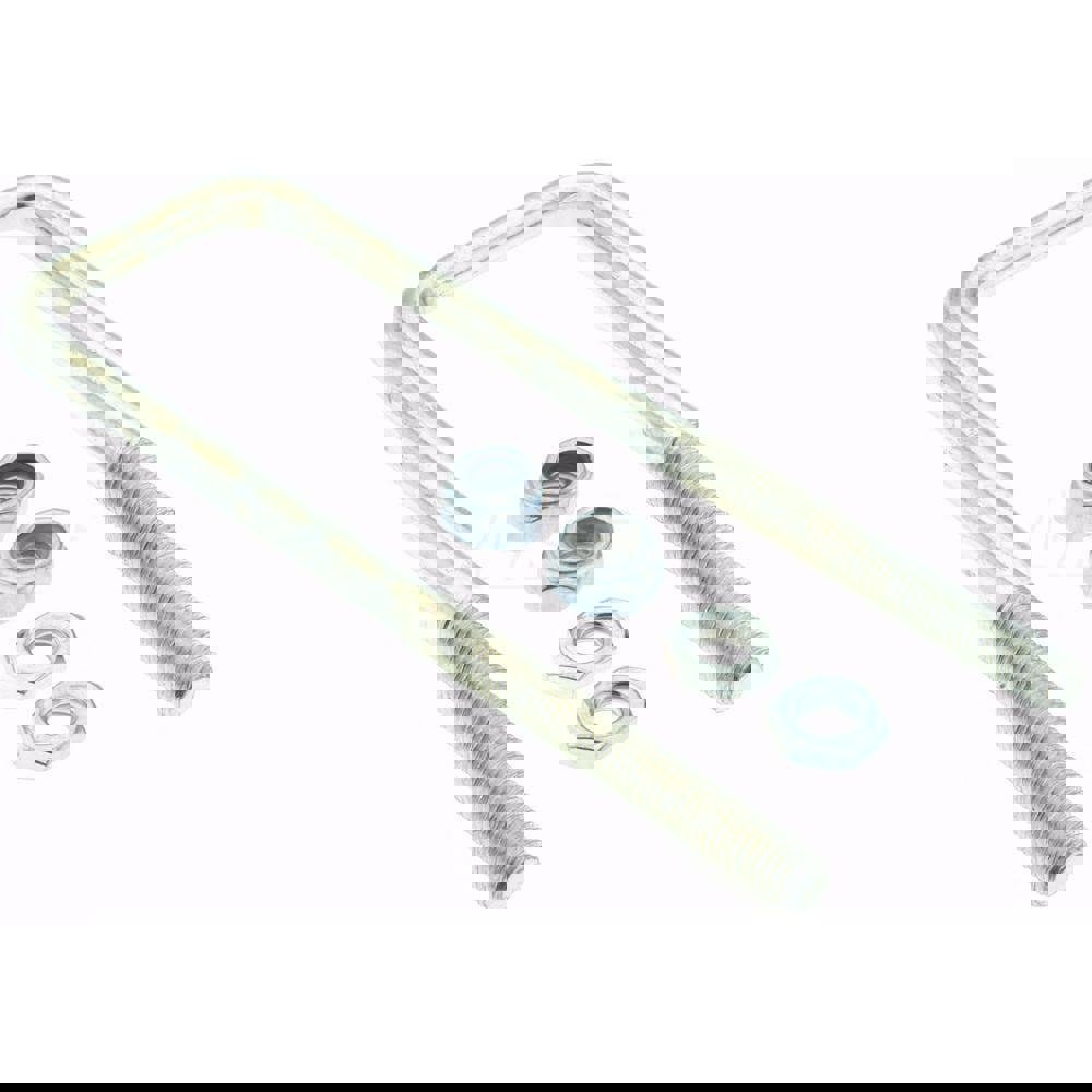 2,000 Lb Capacity, Carbon Steel Clamp Latch Plate & Hook Assembly